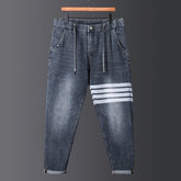 Jean ample coupe droite grande taille pour homme